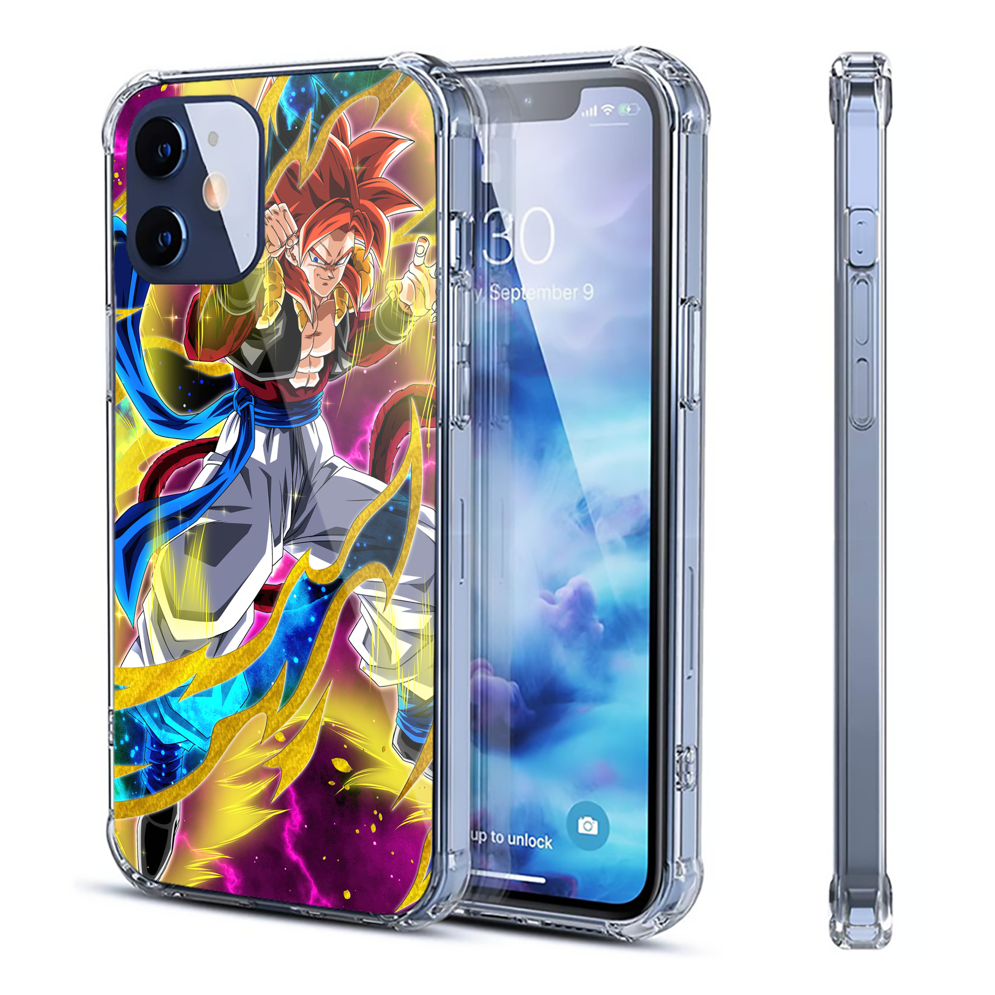（画像用） ドラゴンボール DRAGON BALL 【iPhone 12シリーズ対応】透明スマホケース（クリアソフトケース）